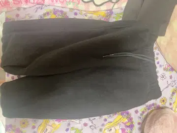블랙 스웨트 팬츠 M 속기모