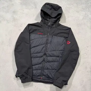 마무트 절개 다운 자켓 1010-19690 블랙 XL 사이즈