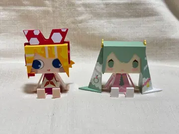 하츠네 미쿠 카가미네 린 피규어 세트 블록