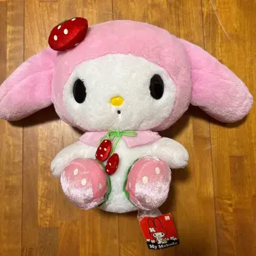 마이멜로디 2L 딸기 BIG 봉제 인형