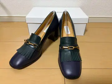 미사용 새상품 매킨토시 철학 23.5cm 체인 펌프스