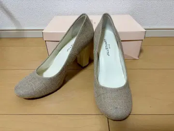 새상품급 질스튜어트 23.5cm 캔버스 펌프스