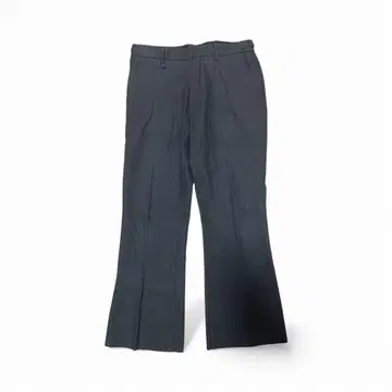 Y2K 00s SISLEY 다크 그레이 플레어 팬츠 슬랙스