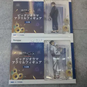 [GiGO 한정판] 진격의 거인 빅 디오라마 아크릴 피규어 리바이 엘렌