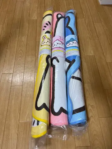 치이카와 러그 매트 3종 세트