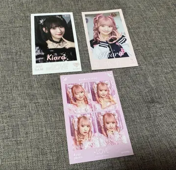 =LOVE 사이토 지아라 4컷 미니 포토카드 세트