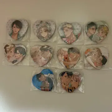 [ 블랙 변호사의 치정 ] DMM 스크래치 캔뱃지 묶음 판매