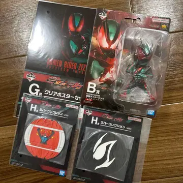 제일복권 가면라이더 젝츠 & 가면라이더 가브 B상 4종 세트