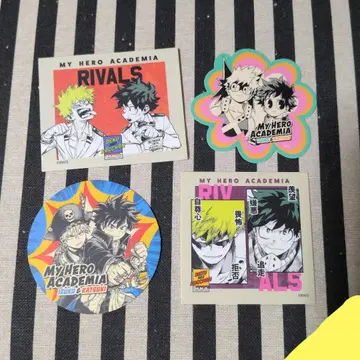 히로아카 미도리야 바쿠고 아트 스티커 라이벌즈 히로아카전 점프샵