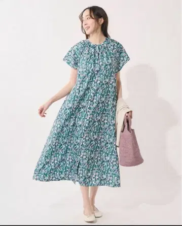 케유카 스고나노 발수 실키 원피스