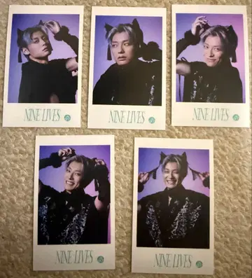 초특급 REAL? NINELIVES 미니 사진 하와이 컴프 세트