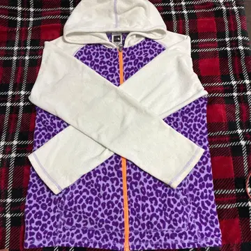 THE NORTH FACE 레오파드 무늬 플리스 자켓 XLG