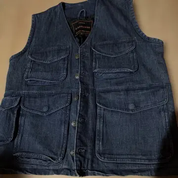 G.GAGLIANO 가리아노 헌팅 데님 베스트 VINTAGE