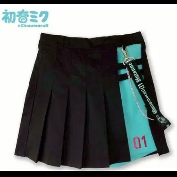 하츠네 미쿠 아베일 스커트 M 새상품 시나몬 롤 보컬로이드 큐롯