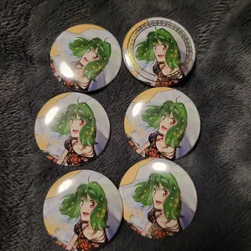 마크로스 만국 박람회 란카 캔 배지 세트