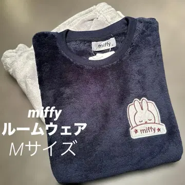 새상품 miffy 미피 복슬복슬 보들보들 룸웨어 상하의 네이비