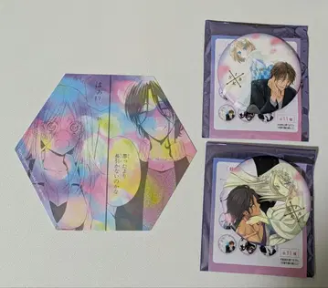 요호 x 복SS 후지와라 코코아전 혜택 캔뱃지 노바라 & 한노즈카