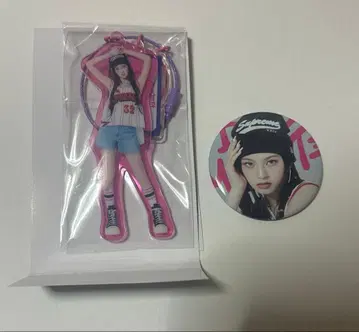 BABYMONSTER 베비몽 아크릴 키링 캔뱃지 drip 치키타