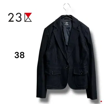새상품급 23구 자켓 38 (M) 블랙 오피스 깔끔한 포멀