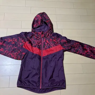 PUMA 후드 부착 꽃무늬 자켓