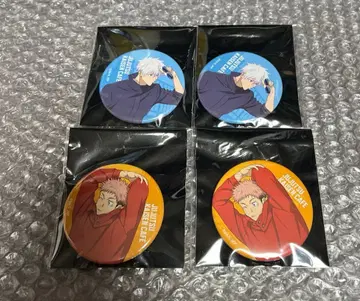 주술회전 카페 캔뱃지 세트 고죠 이타도리