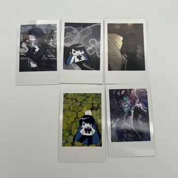 Ado 요다카 폴라로이드풍 트레이딩 카드 5장 세트