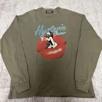 Hysteric Glamour 롱T셔츠 L사이즈