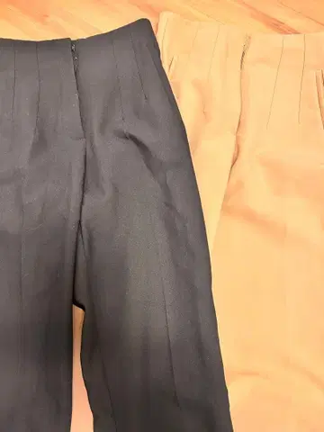 ZARA 하이웨스트 팬츠 2세트 XS