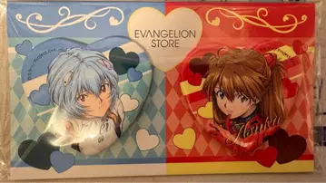 신세기 에반게리온 오리지널 하트형 캔뱃지 세트