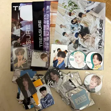 treasure 묶음 판매 트레이딩 카드 캔뱃지 아사히