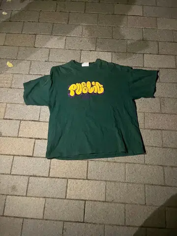 Attitude 다크 그린 T셔츠