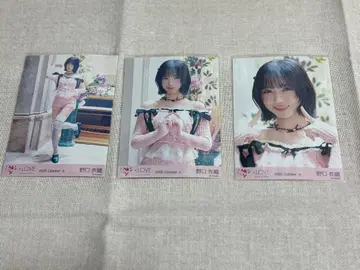 노구치 이오리 생사진 컴프 [러브송에 습격당하다] 핑크 니트