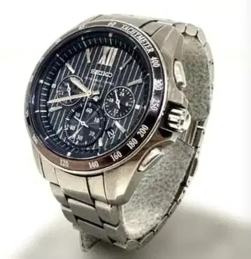 세이코 브라이츠 크로노그래프 전파 솔라 손목시계