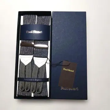 미사용품 폴 스튜어트 알버트 서스턴제 서스펜더