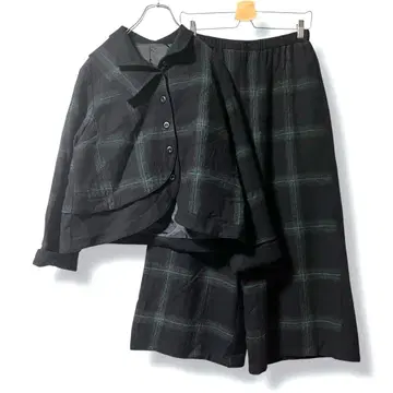 셋업 Jenny Garcon 삼성 드레스 변형 자켓 팬츠 블랙