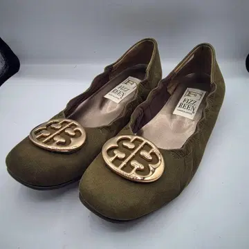 피즈 리/FIZZ REEN 스웨이드 플랫슈즈 [ 23.0 ]