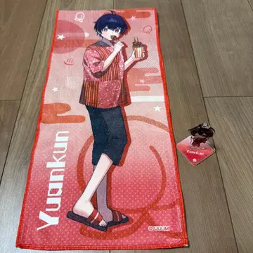 [컬러풀 피치] 유안군 극락탕 콜라보 한정품 타월 & 아크릴 스탠드