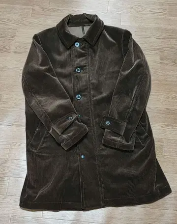 HBNS 코듀로이 스텐카라 코트