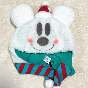 디즈니 눈사람 미키 팬캡