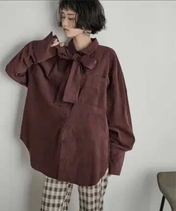 [ THE YOn ] 빅 보타이 셔츠