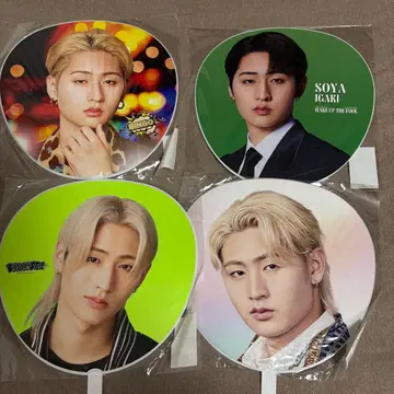 이가리 소야 투어 부채 4장 세트