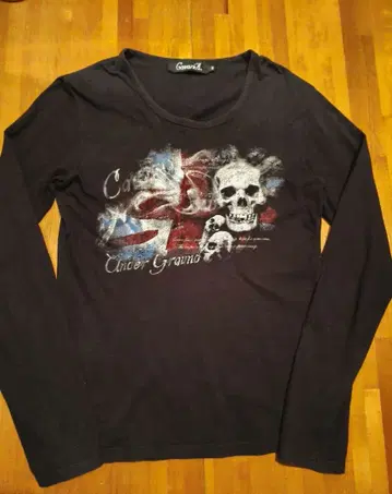 cavaria 유니언 잭 스컬 롱t archive