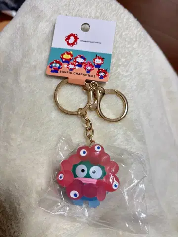 [한교동] 산리오 콜라보 미야쿠미야쿠 입체 클리어 컬러 키링
