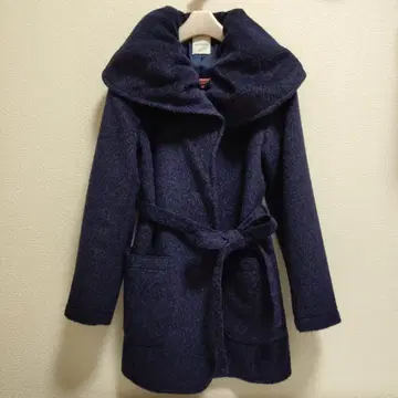 [ 새상품급 ] 레이디 아젤 코트 네이비