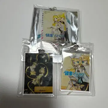 하츠네 미쿠 패키지 아크릴 키링 카가미네 린 카가미네 렌