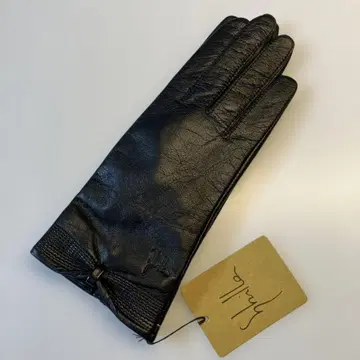 시빌라 여성용 양가죽 장갑 블랙