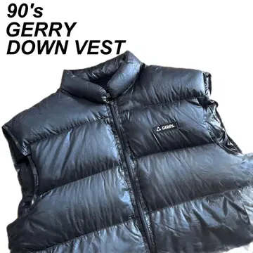 구제 의류 90's GERRY 제리 다운 베스트 블랙