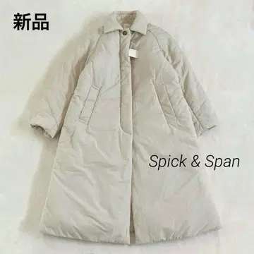 새상품 스픽 앤 스팬 패딩 나일론 스텐카라 코트 36