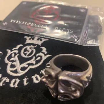 Gaboratory 스컬프티드 오벌 링