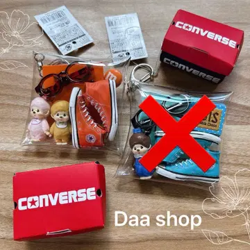 가챠 파우치 컨버스 오렌지 몬치치